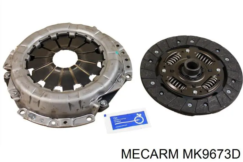Комплект зчеплення (3 частини) Mecarm MK9673D ціна, від 104.41 USD