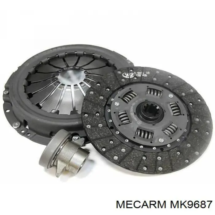 Комплект зчеплення (3 частини) Mecarm MK9687 ціна, від 204.46 USD