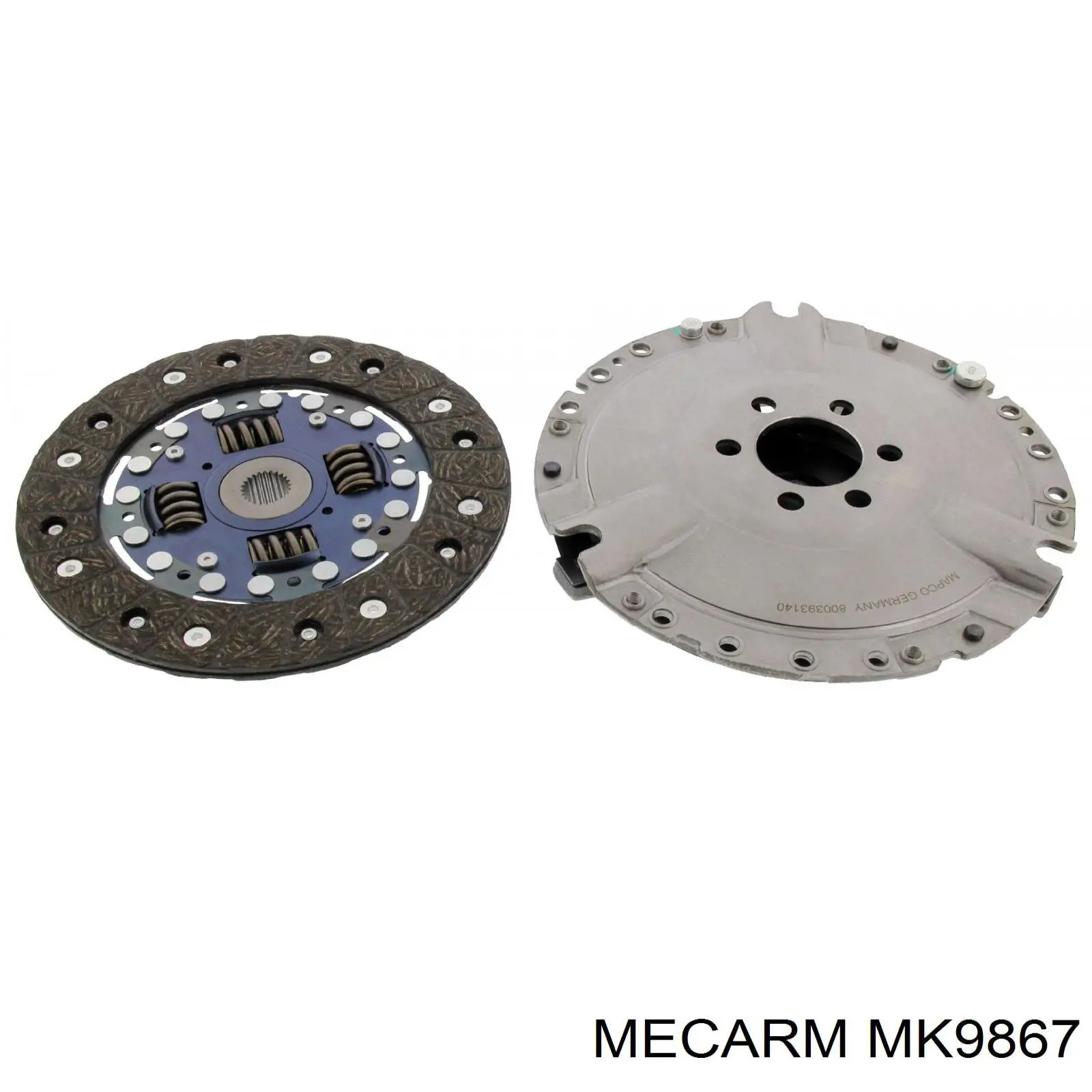 Купити MK9867 Mecarm Комплект зчеплення (диск, корзина, підшипник)
