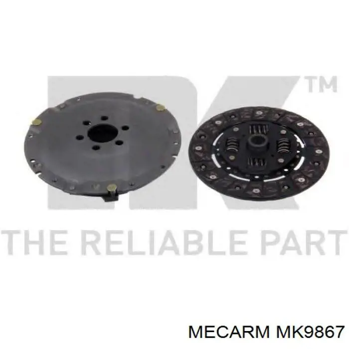 Зчеплення MK9867 Mecarm