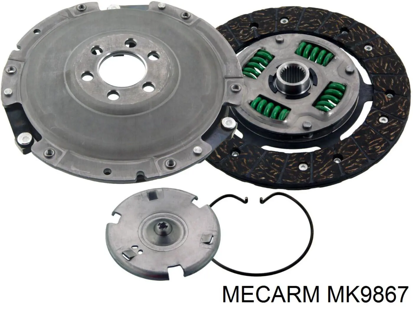Комплект зчеплення (3 частини) Mecarm MK9867 ціна, від 70.99 USD
