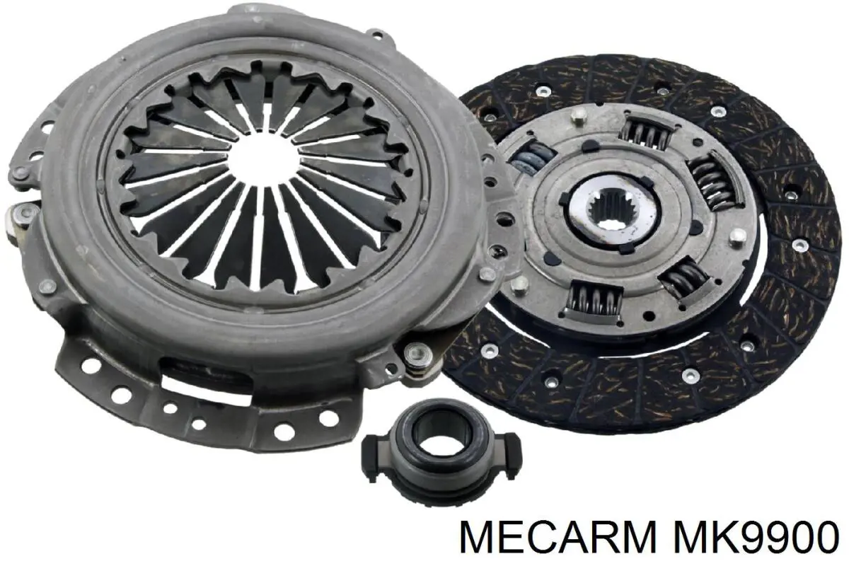 MK9900 Mecarm комплект зчеплення (3 частини)