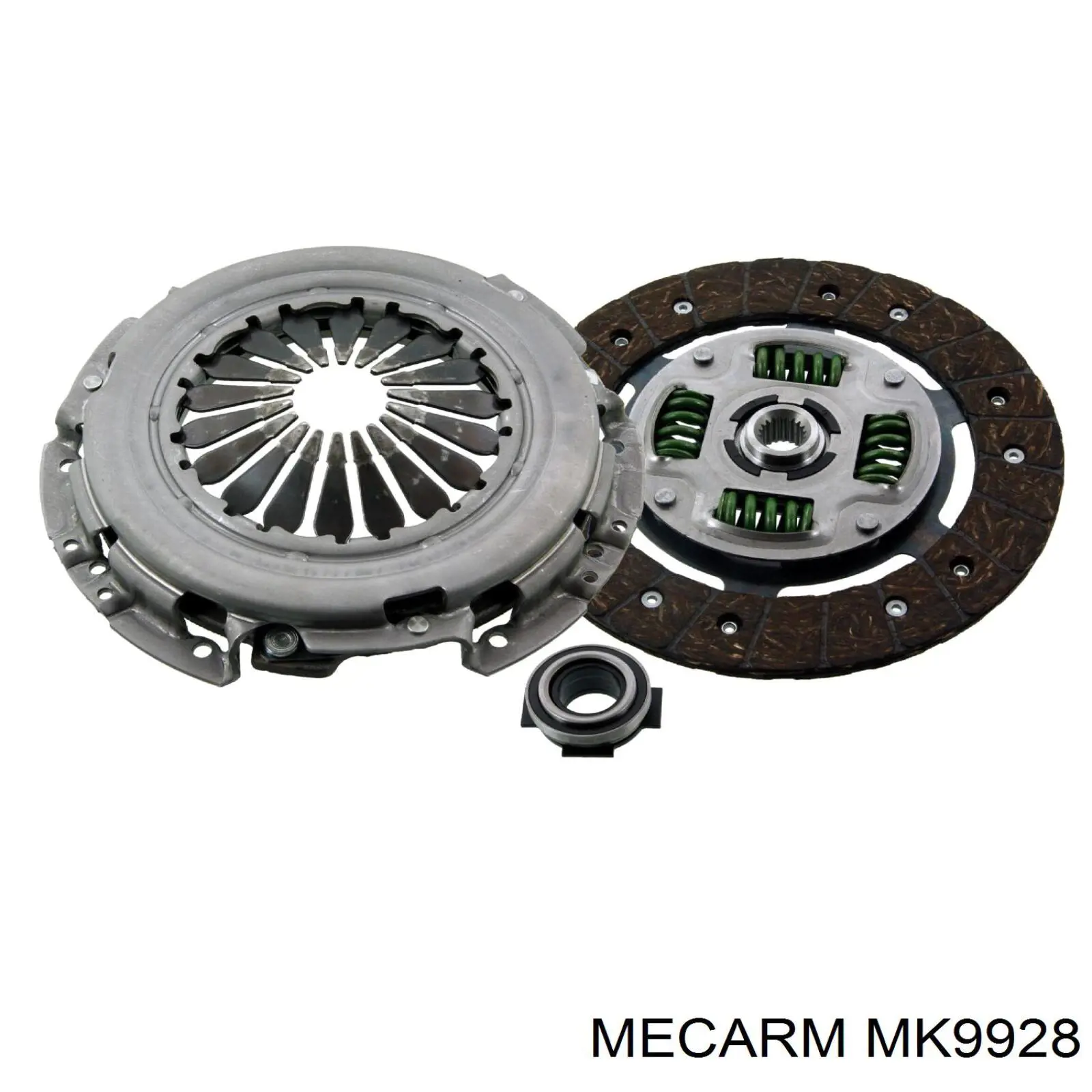 MK9928 Mecarm комплект зчеплення (3 частини)