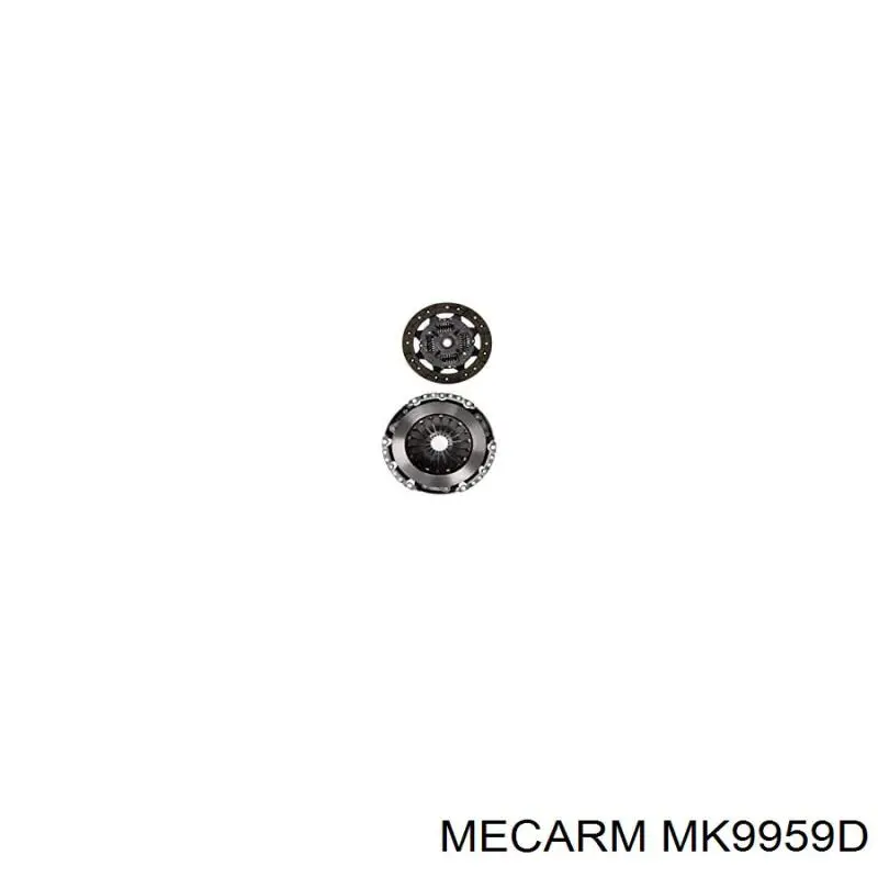 MK9959D Mecarm комплект зчеплення (3 частини)