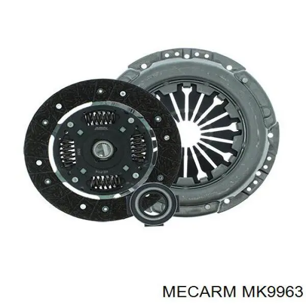 Комплект зчеплення (3 частини) MK9963 Mecarm