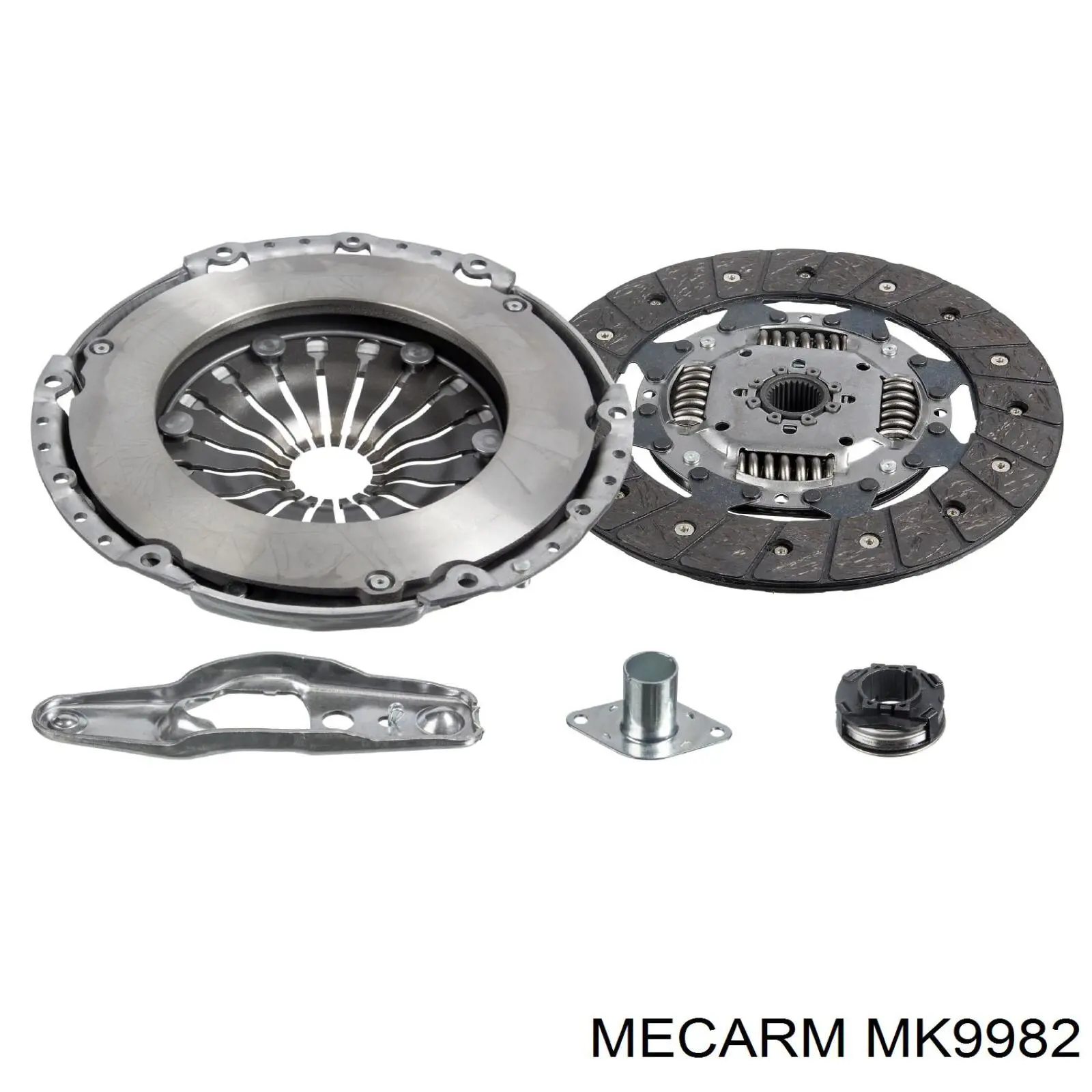 MK9982 Mecarm комплект зчеплення (3 частини)