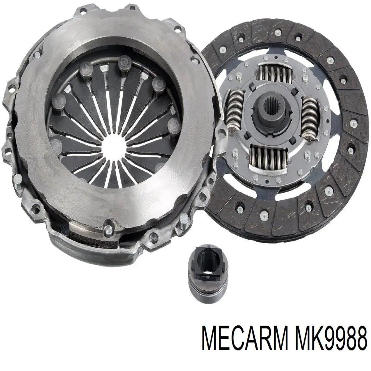 MK9988 Mecarm комплект зчеплення (3 частини)