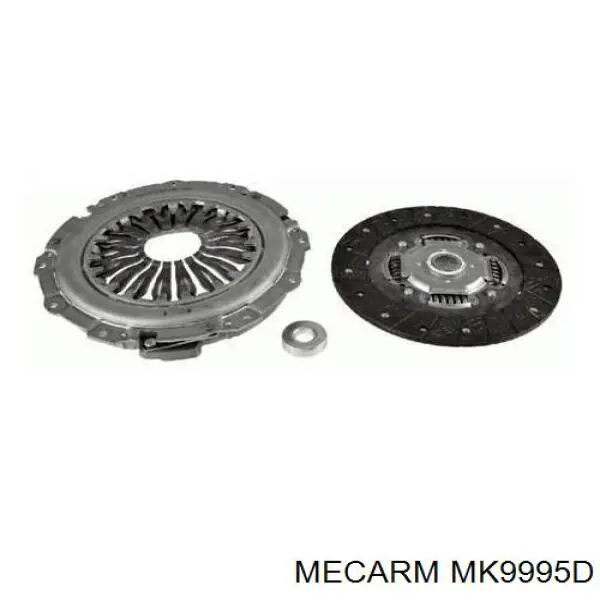 Комплект зчеплення (3 частини) Mecarm MK9995D ціна, від 102.23 USD