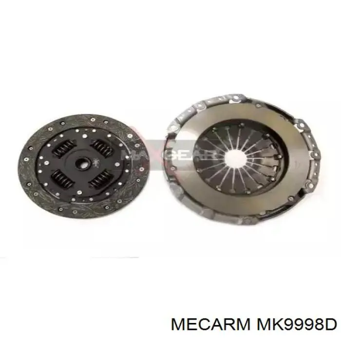 Комплект зчеплення (3 частини) Mecarm MK9998D ціна, від 101.96 USD
