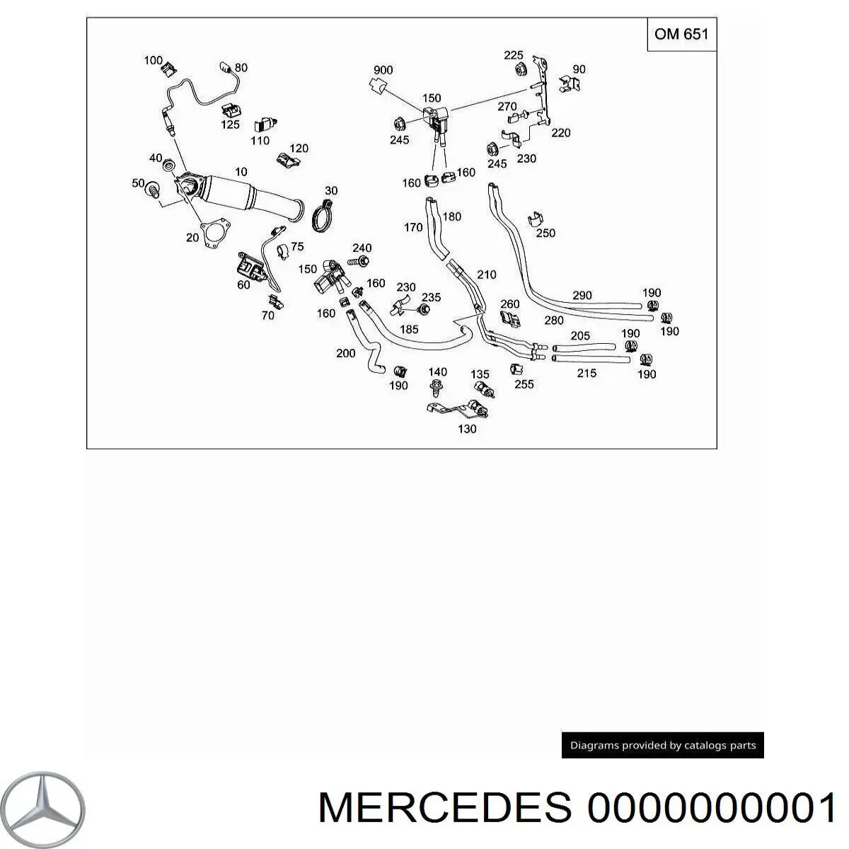 ДВЗ Mercedes A6510109905 ціна, від 506.19 USD