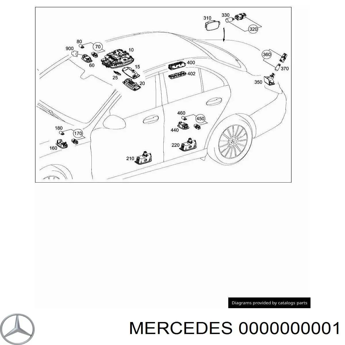 Двигун у зборі Mercedes A6510109905