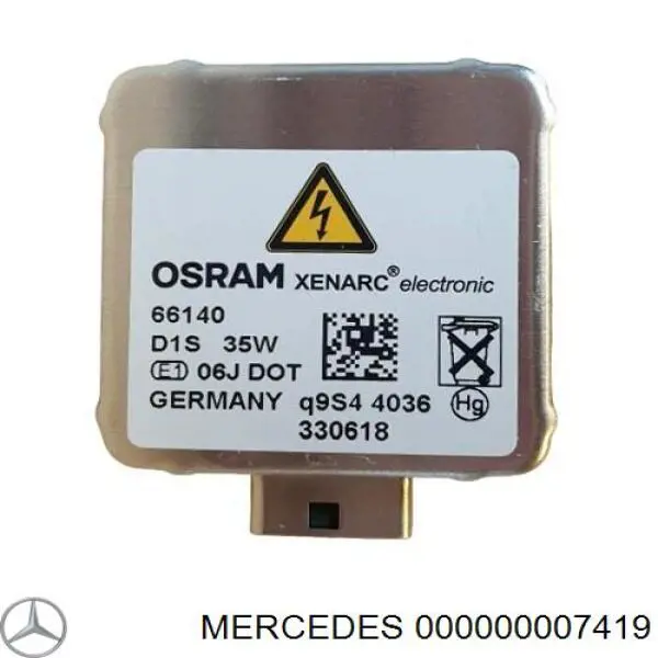  000000007419 Mercedes