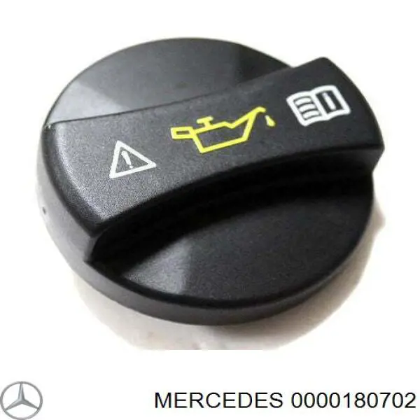 0000180702 Mercedes кришка маслозаливной горловини