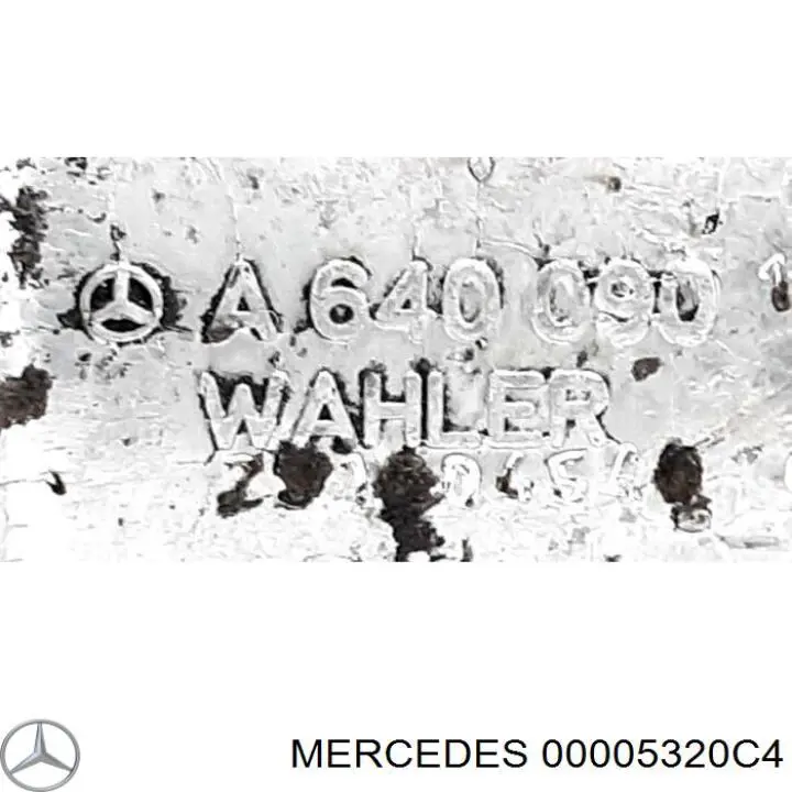 Клапан ЄГР A646140 Mercedes