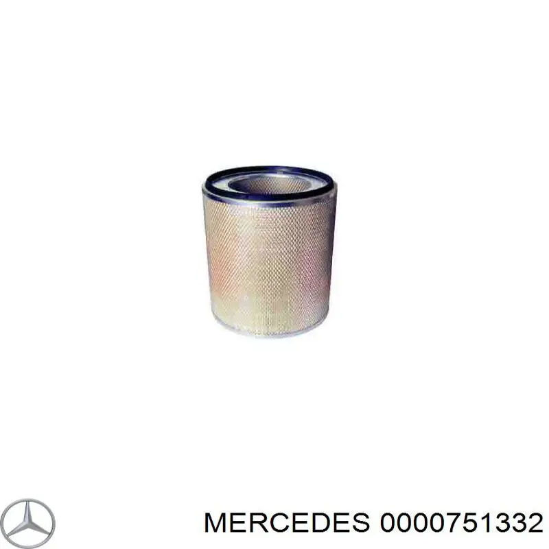 0000751332 Mercedes фільтр паливний