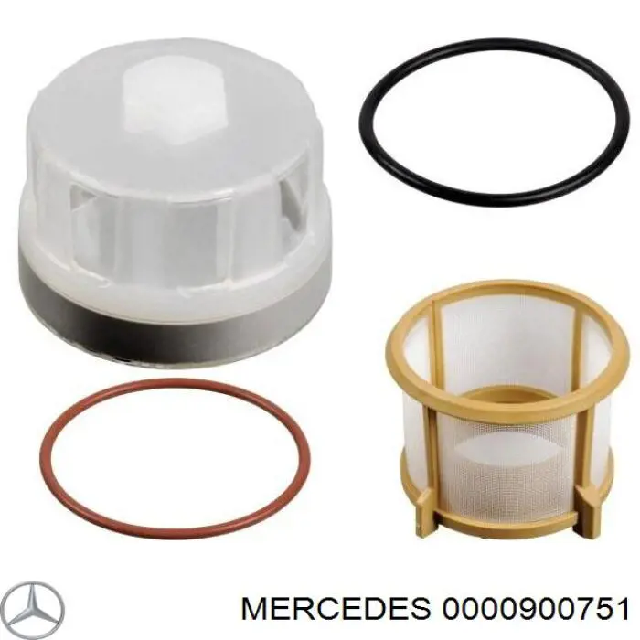 Фільтр паливний 0000900751 Mercedes