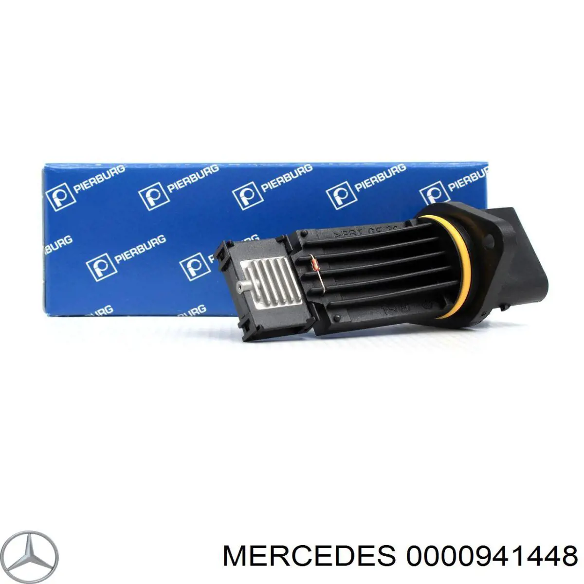 0000941448 Mercedes датчик потоку (витрати повітря, витратомір MAF - (Mass Airflow))