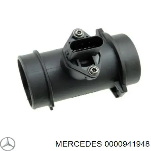 0000941948 Mercedes датчик потоку (витрати повітря, витратомір MAF - (Mass Airflow))