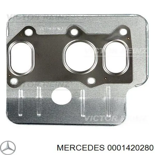 Прокладка випускного колектора, права на Mercedes V-Class (638)