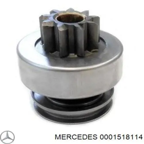 0001518114 Mercedes щітка стартера