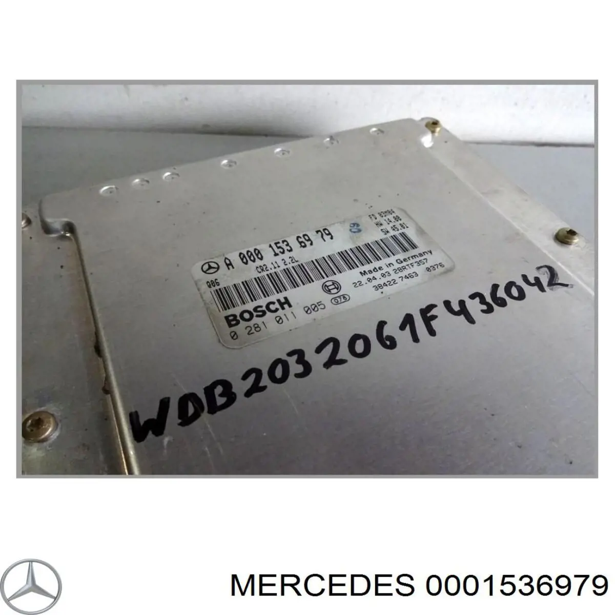 A000153697980 Mercedes Блок електронного управління