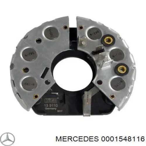 0001548116 Mercedes міст доданий генератора