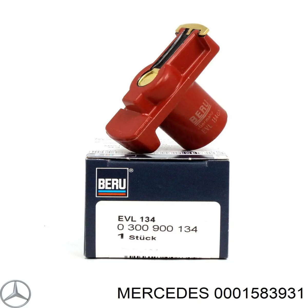 0001583931 Mercedes бігунок (ротор розподільника запалювання)