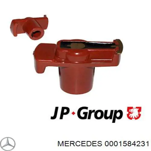 0001584231 Mercedes Бегунок распределителя зажигания (Тип: Bosch)