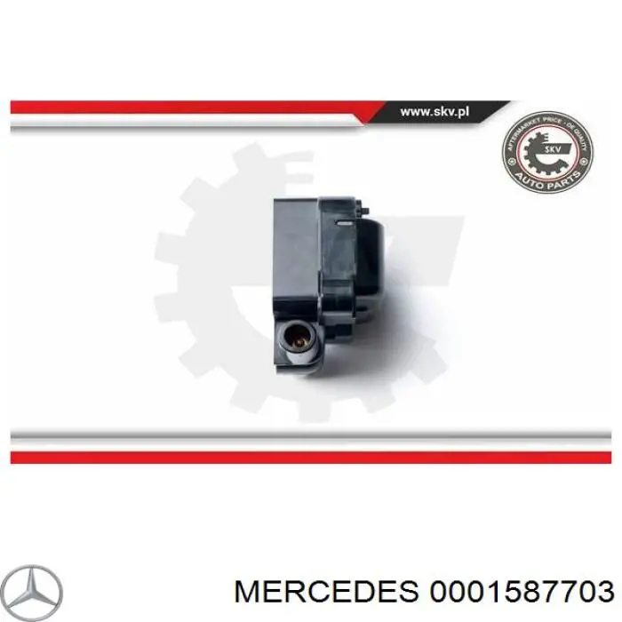 Котушка запалювання 0001587703 Mercedes