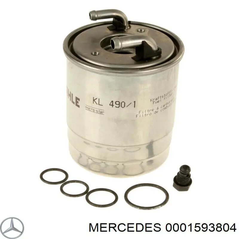 A0001593804 Mercedes Підігрівач палива у фільтрі