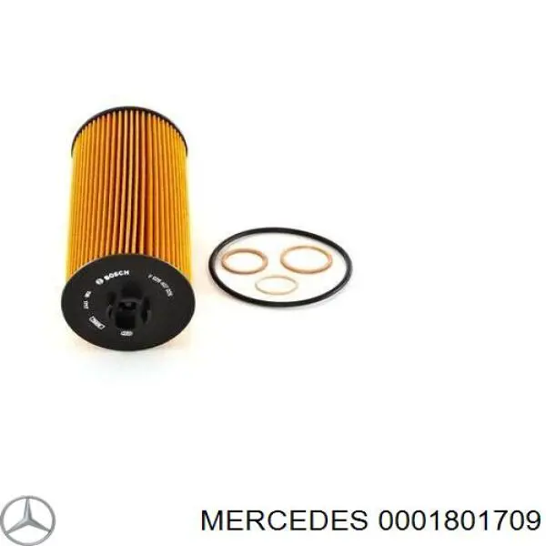 0001801709 Mercedes фільтр масляний