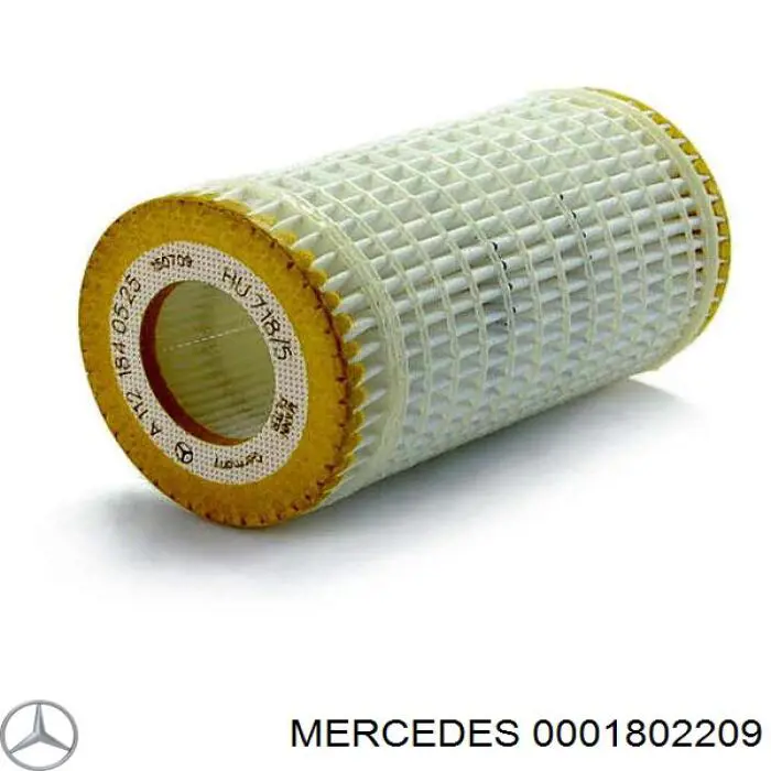 0001802209 Mercedes фільтр масляний