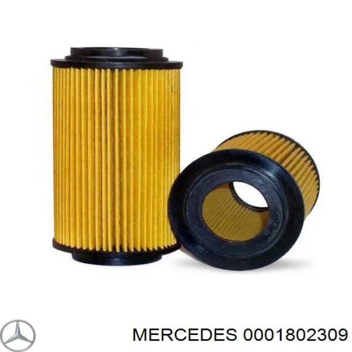 0001802309 Mercedes фільтр масляний