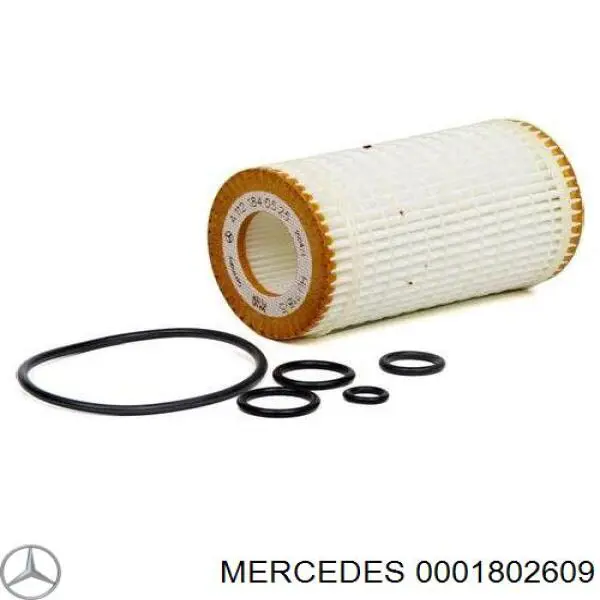 0001802609 Mercedes фільтр масляний