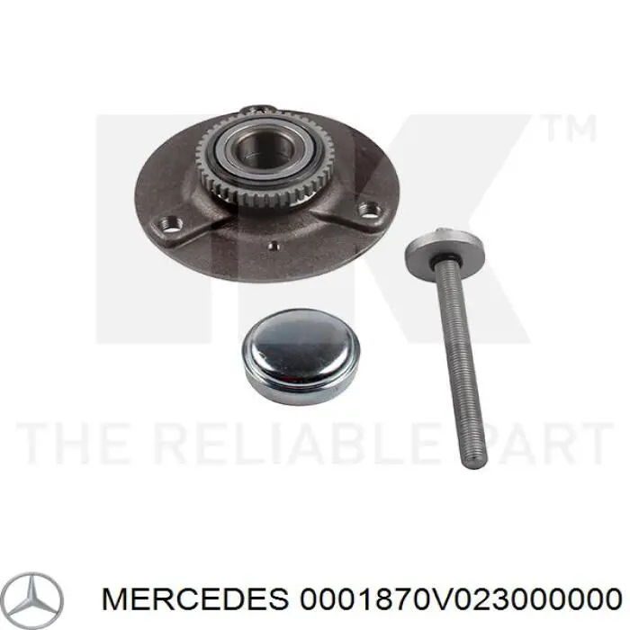 Маточина передня 0001870V023000000 Mercedes