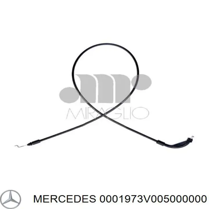 Трос відкривання двері передньої 0001973V005000000 Mercedes