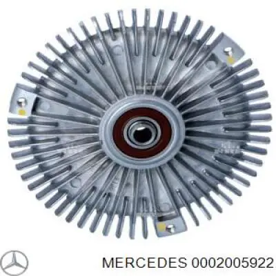 0002005922 Mercedes вискомуфта, вязкостная муфта вентилятора охолодження