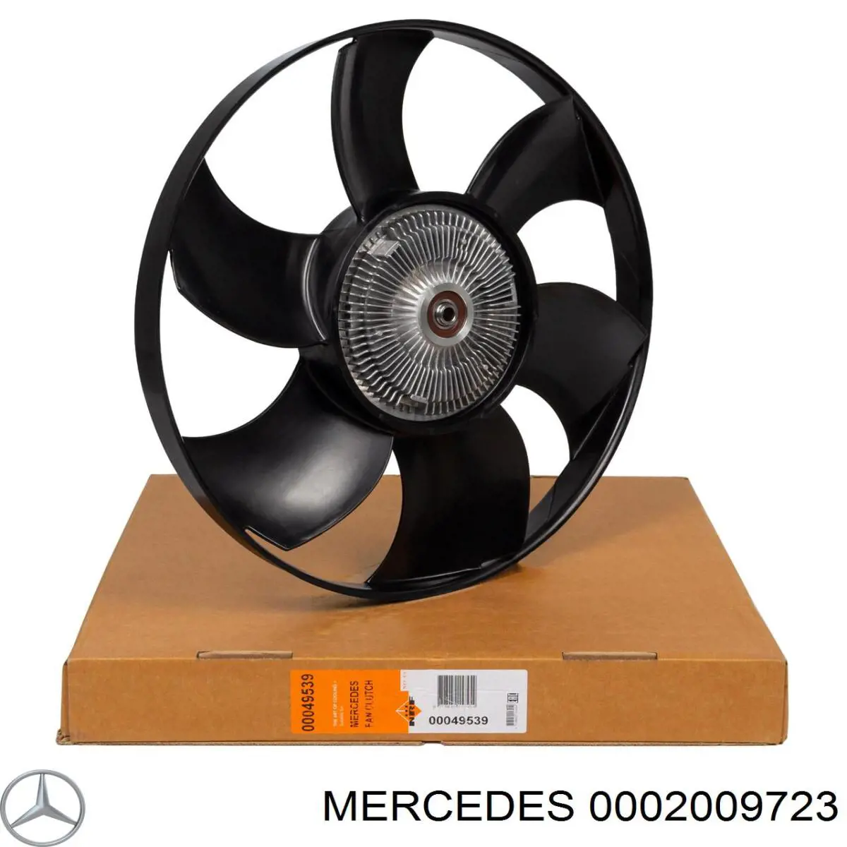0002009723 Mercedes вентилятор/крильчатка радіатора охолодження