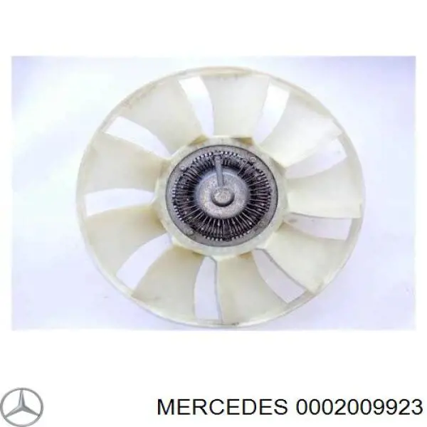 0002009923 Mercedes вентилятор/крильчатка радіатора охолодження
