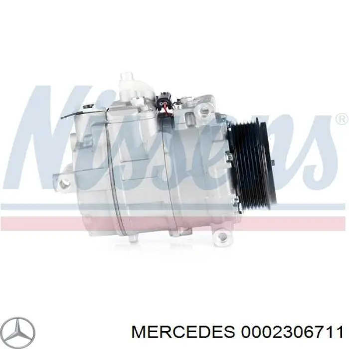 Компресор кондиціонера 0002306711 Mercedes