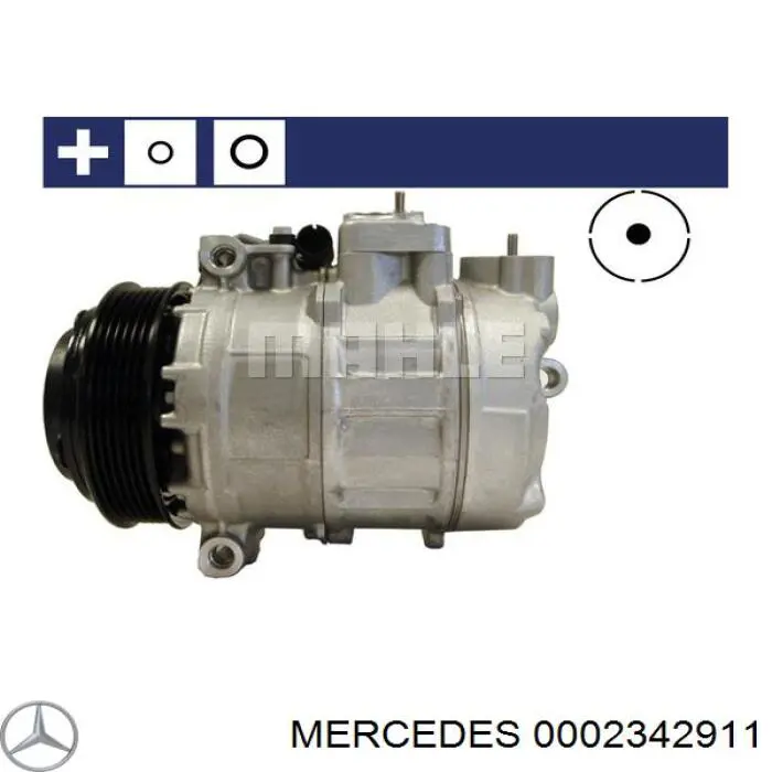 0002342911 Mercedes компресор кондиціонера