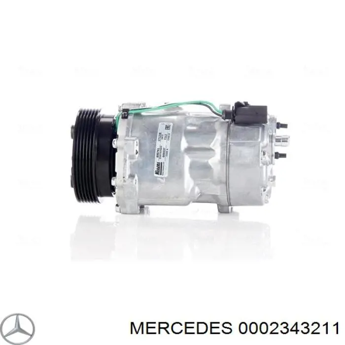 0002343211 Mercedes компресор кондиціонера