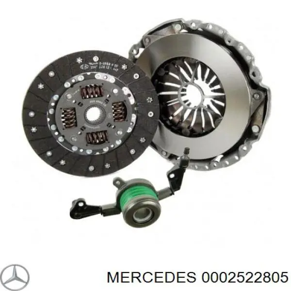 Купити 000252600580 Mercedes Диск зчеплення