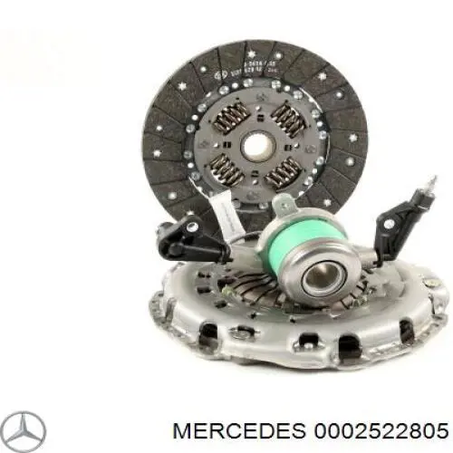 Диск зчеплення A0002522805 Mercedes