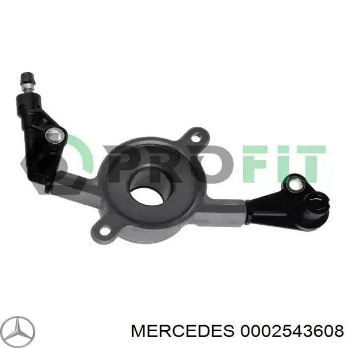 A0002543608 Mercedes Робочий циліндр зчеплення в зборі з витискним підшипником