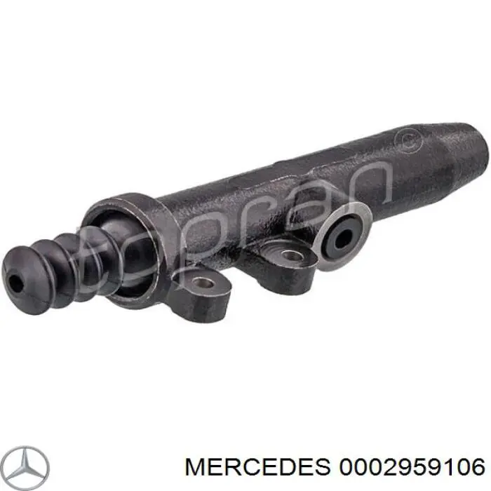 0002959106 Mercedes циліндр зчеплення, головний