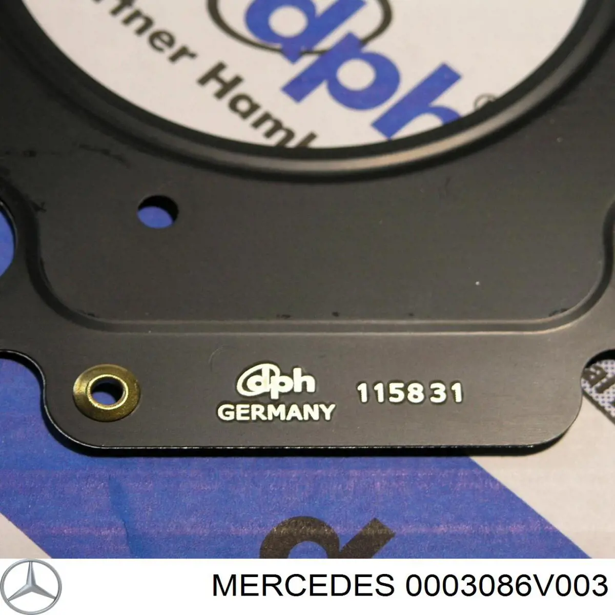 Прокладка головки блока циліндрів (ГБЦ) 0003086V003 Mercedes