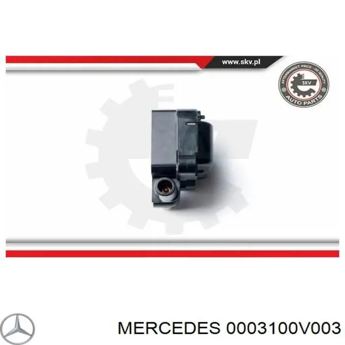 Котушка запалювання Mercedes 0003100V003 ціна, від 33.78 USD
