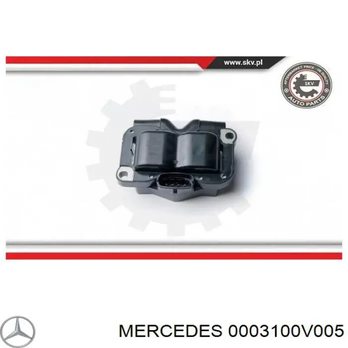 Котушка запалювання 0003100V005 Mercedes