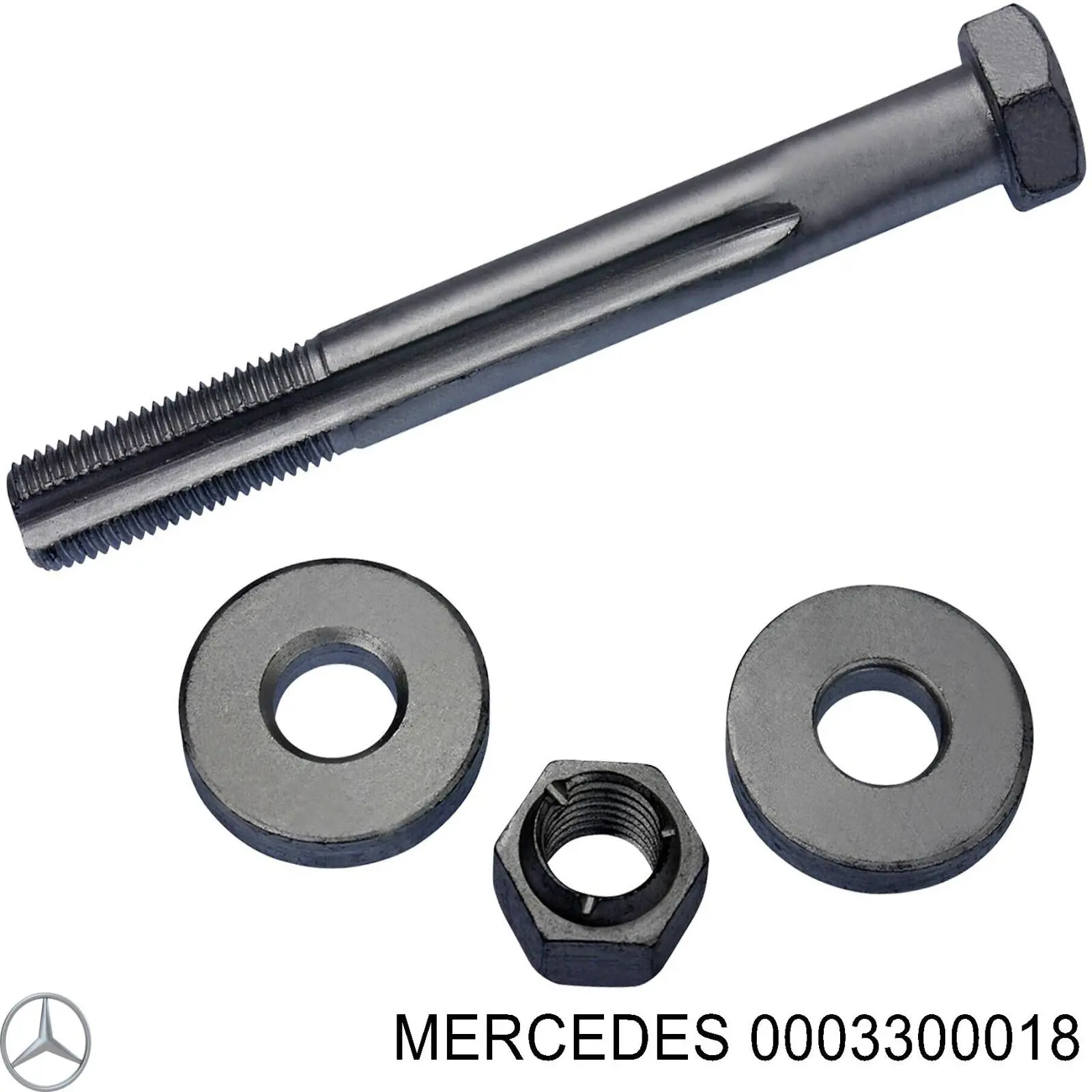 Болт переднього важеля, повний комплект Mercedes 3300018 ціна, від 11.40 USD